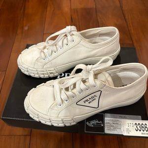 Prada sneakers, size 7 ( EU 37.5)